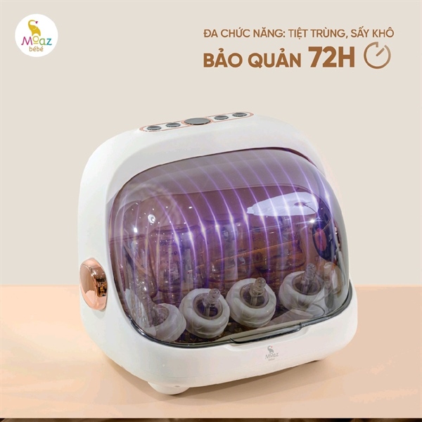 Khay úp tiệt trùng, sấy khô UV - ion moaz bebe MB 044