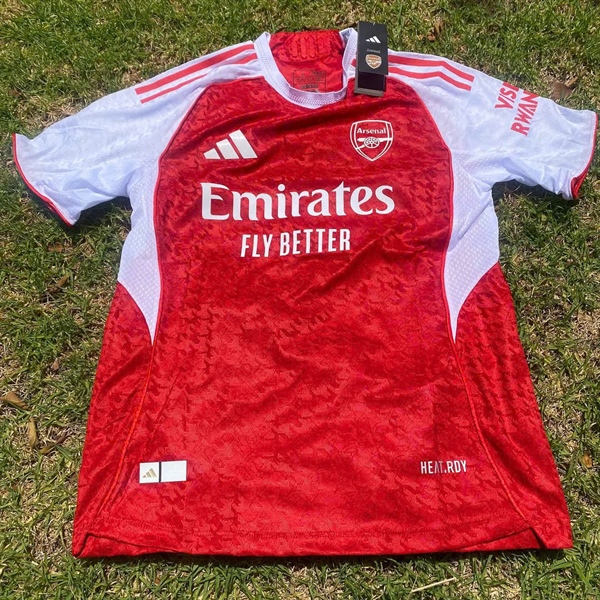 Áo bóng đá retro arsenal 2025/2026 MÀU ĐỎ vải Cotton Polyester - thời trang blockcore