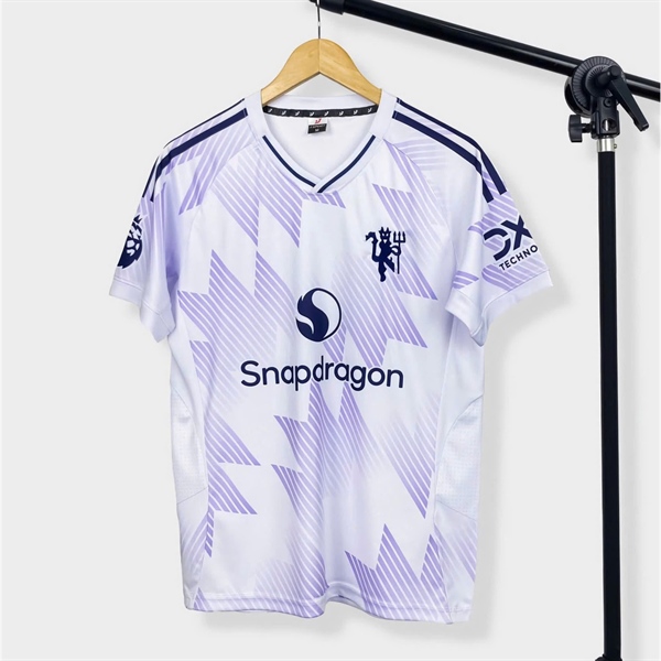 Áo bóng đá retro MU 25/26 MÀU TRẮNG vải Cotton Polyester