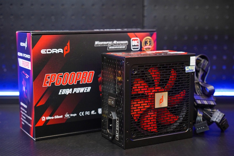 Nguồn máy tính EDRA EP 600 PRO 550W