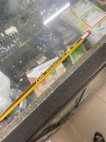 Bút chì gỗ Deli scribe C019 2B