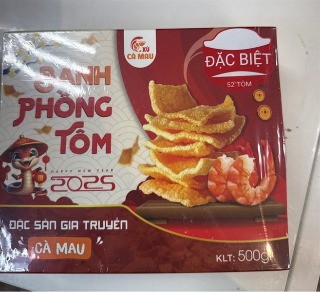 Bánh Phồng Tôm Cà Mau