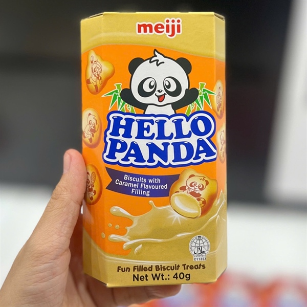 Bánh Hello Panda Meiji Caramen 1+