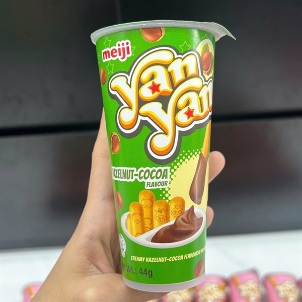 Bánh que chấm Yan Yan Meiji Cacao 1+