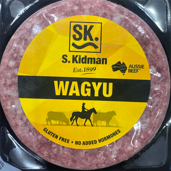 Beef Burger Patty FRZ - Wagyu 150 gram (S. Kidman Bò Burger )