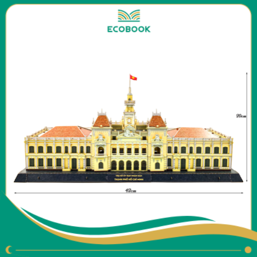 Bộ Lắp Ráp Mô Hình Giấy 3D Ủy Ban Nhân Dân TP.HCM Bộ Lắp Ráp Mô Hình Giấy 3D Ủy Ban Nhân Dân TP.HCM