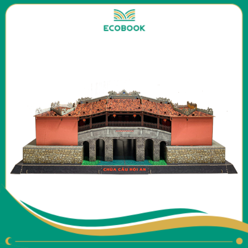 Bộ Lắp Ráp Mô Hình Giấy 3D Chùa Cầu Hội An