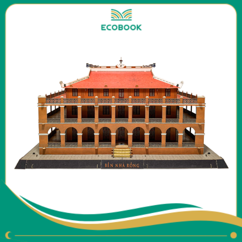 Bộ Lắp Ráp Mô Hình Giấy 3D Bến Nhà Rồng