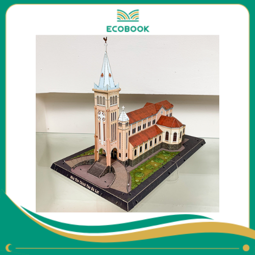 Bộ Lắp Ráp Mô Hình Giấy 3D Nhà Thờ Con Gà - Đà Lạt Bộ Lắp Ráp Mô Hình Giấy 3D Nhà Thờ Con Gà - Đà Lạt