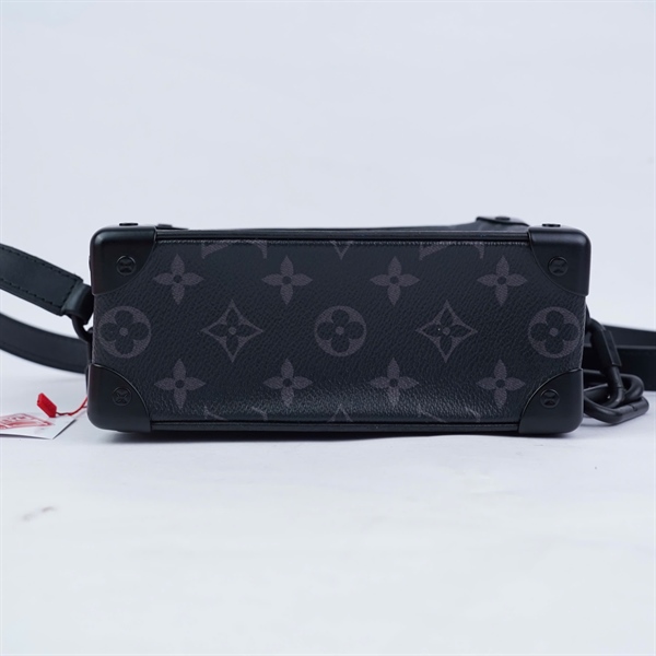 Túi LV Soft Trunk hoa đen sz18 KG+