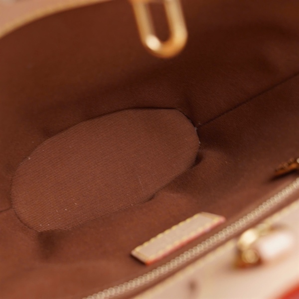 Túi LV Rivage hoa nâu kèm ổ + 2 chìa đáy sz13 - miệng sz24 KG+