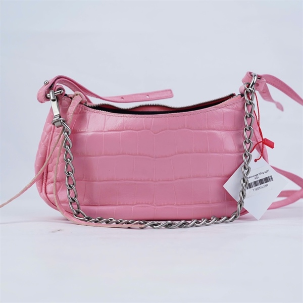 Túi Balenciaga hồng sz21 KG+