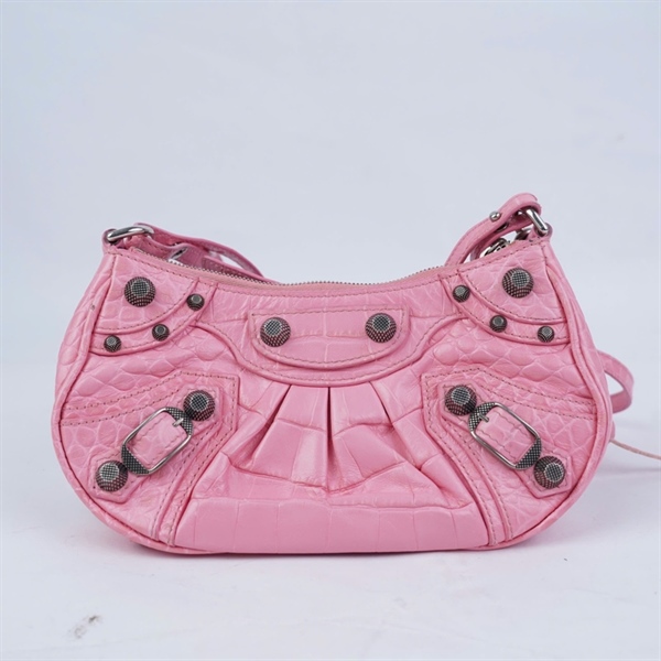 Túi Balenciaga hồng sz21 KG+