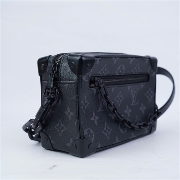 Túi LV Soft Trunk hoa đen sz18 KG+