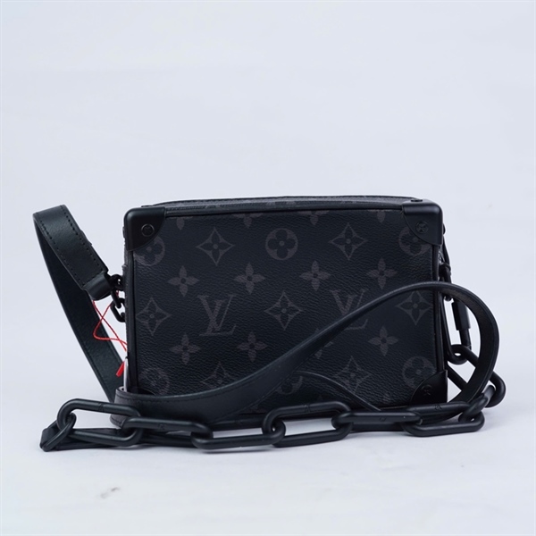 Túi LV Soft Trunk hoa đen sz18 KG+