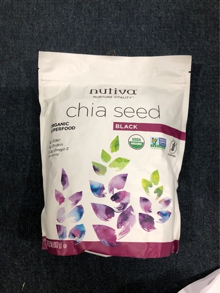 Hạt chia Mỹ đen Nutiva 907g