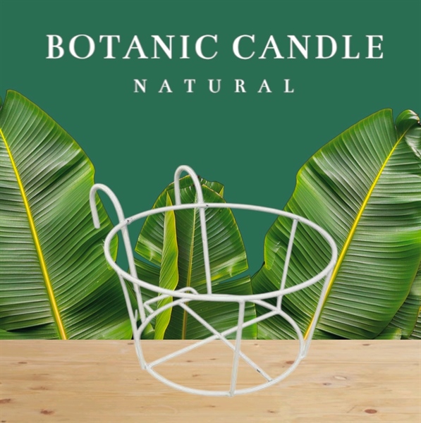 Giỏ Treo Ban Công Sắt Đặc Nguyên Khối Chống Rỉ 22x28x12/15HxD18