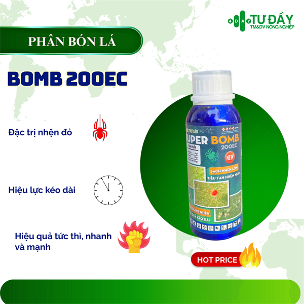 Super bomb - Trị Nhện