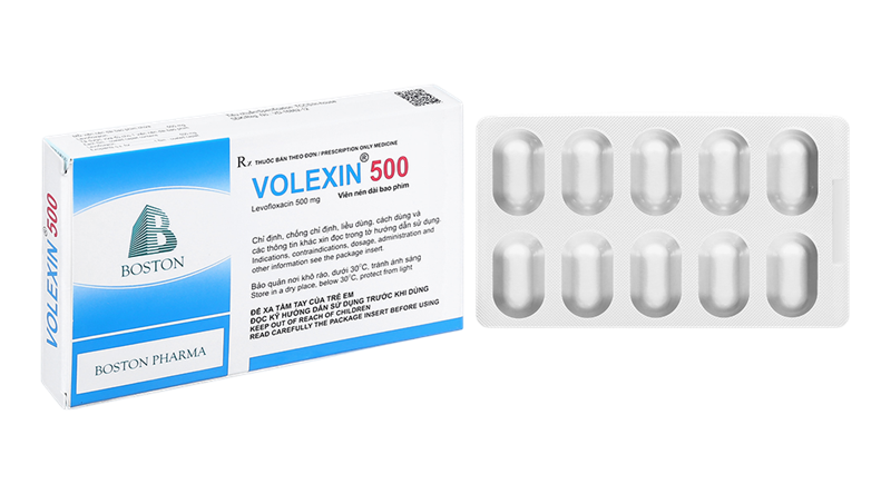 Volexin levofloxacin 500mg boston (h/20v)