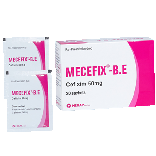 Mecefix-b.e cefixim 50mg merap (h/20gói)