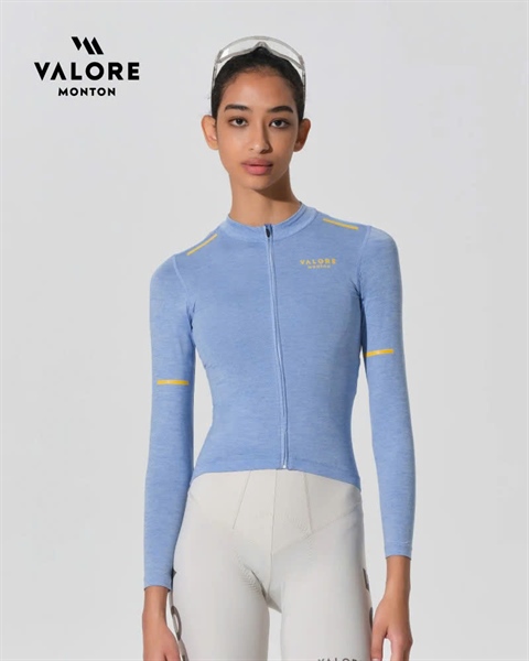 ÁO DÀI TAY VALORE ECHO PASTEL BLUE WOMEN CHÍNH HÃNG