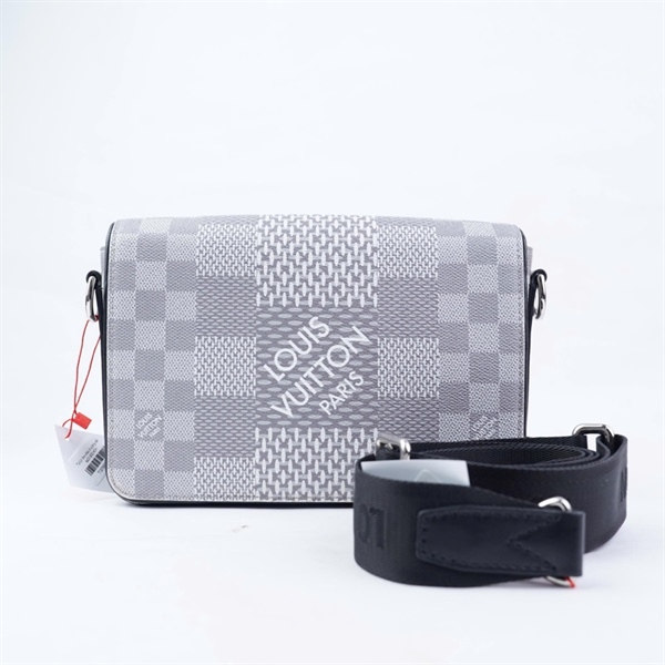 Túi LV đeo chéo ô vuông xám sz23 (BQ) KG+