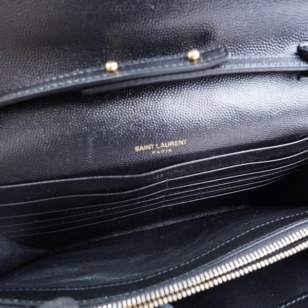 Túi YSL đen sz22 (BQ) KG+