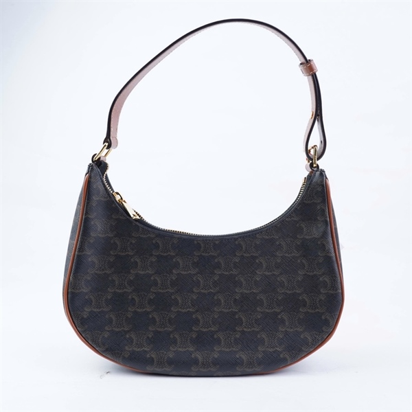 Túi Celine kẹp nách nâu sz21 (BQ) KG+