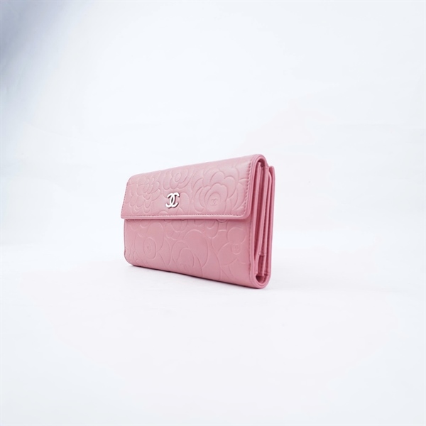 Ví Chanel hồng hoa trà (15396994) (BQ) KG+