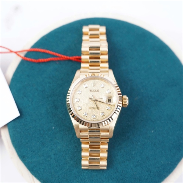Đồng hồ Rolex vàng sz28 (HC) KG+