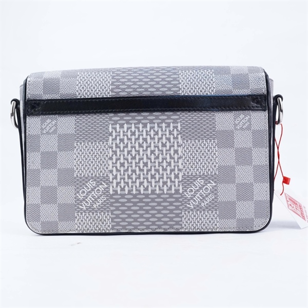Túi LV đeo chéo ô vuông xám sz23 (BQ) KG+