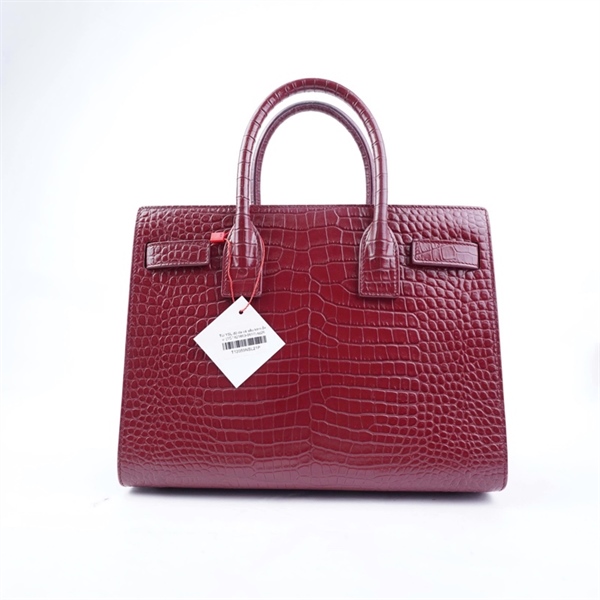 Túi YSL đỏ da cá sấu kèm ổ+ ví (TCT421863-0617) sz26 (BQ) KG+