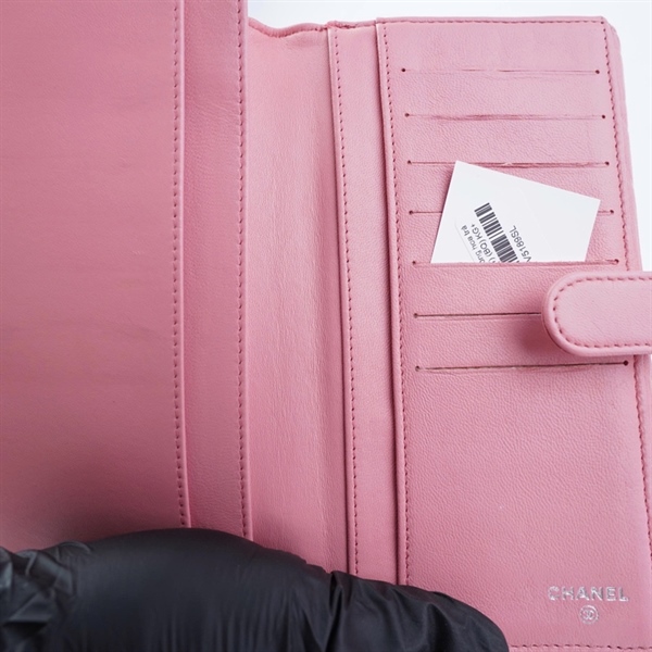 Ví Chanel hồng hoa trà (15396994) (BQ) KG+