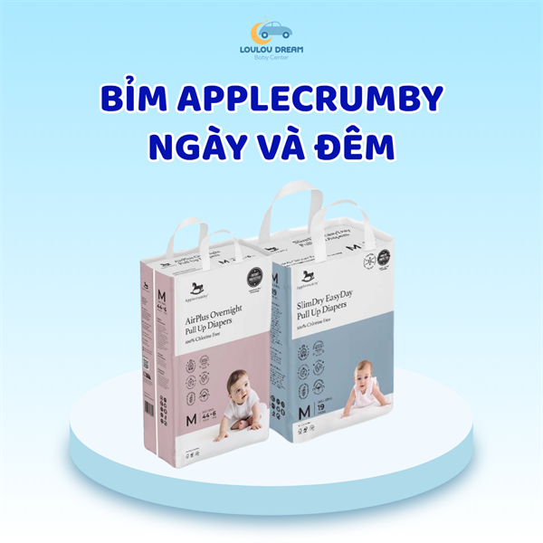 ADS 475K Bỉm Applecrumby Mega ngày