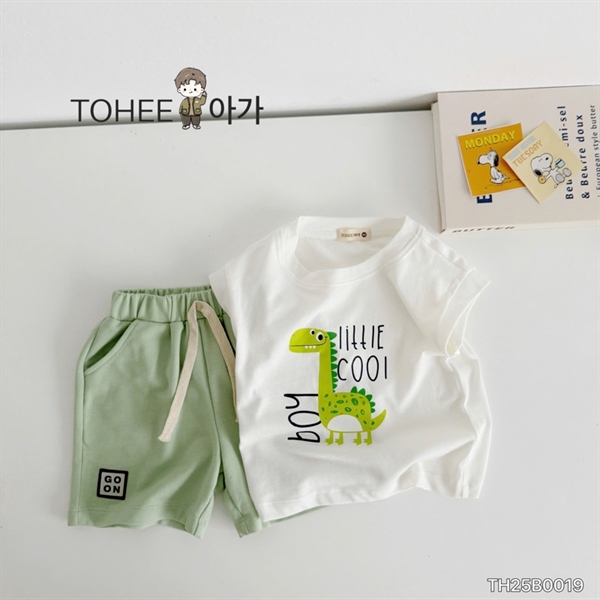 Set khủng long xanh lá