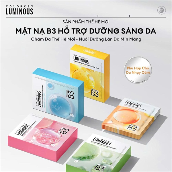 Mặt Nạ Colorkey B3 Facial Mask 30ml
