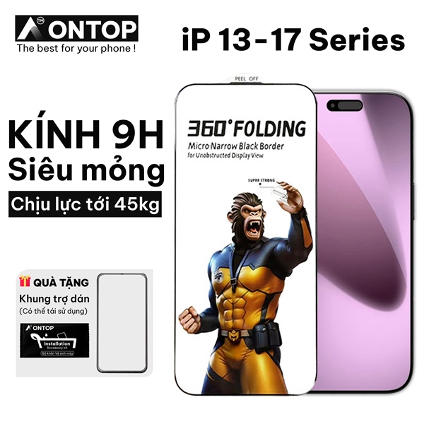 Kính siêu mỏng 0,18mm cứng 9H - for iP