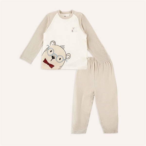 BU Bộ dài tay raglan cổ tròn Siro