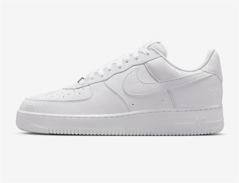 Nike Kobe Air Force 1 "Triple White"