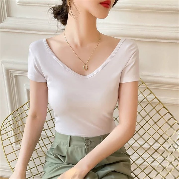 ÁO THUN CỔ MẶC 2 KIỂU BODY