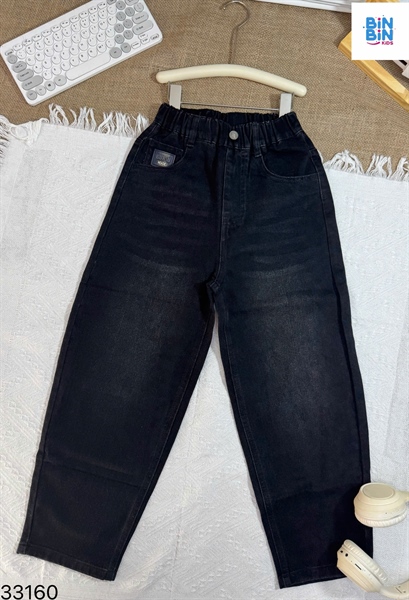 33160-Quần Bur da Bantang đen