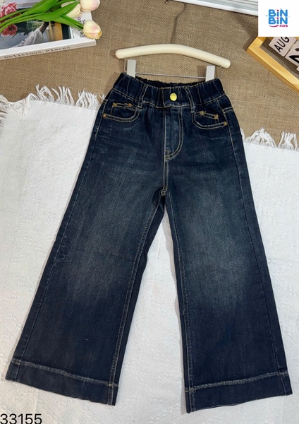 33155-Quần Jean suông Miu xanh