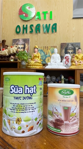 Bữa ăn dinh dưỡng hạt Soyna 800gr