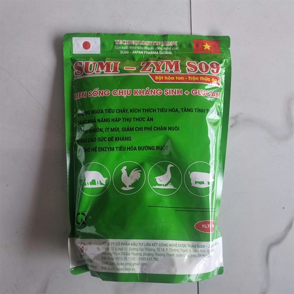 SUMI ZYM S09 gói 100g