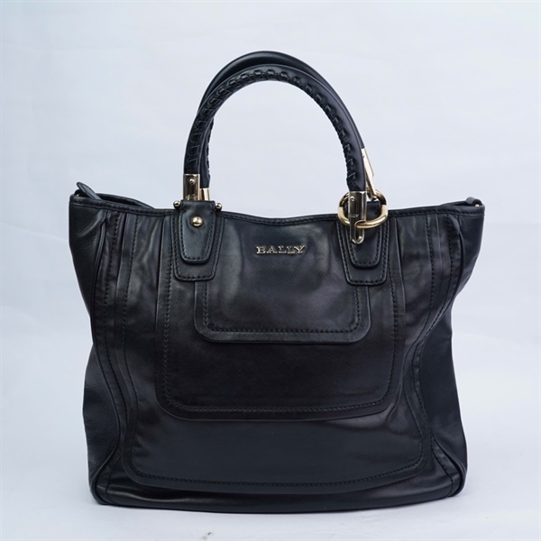 Túi Bally tote đen sz30 (HN) KG+