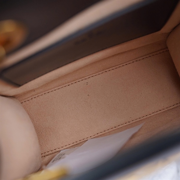 Túi GG Marmont Quilted Mini đen (696123-520981) sz16 (LN) KG+