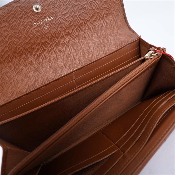 Ví Chanel nâu (22774415) (BQ) KG+