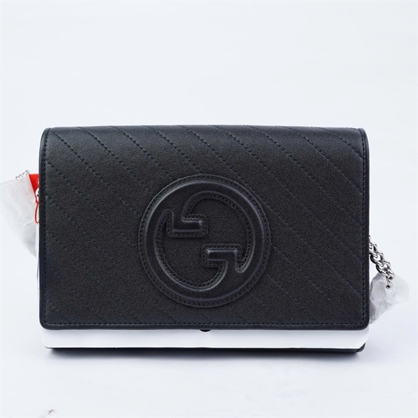 Túi GG Blondie đen (772213-534568) sz20 (LN) KG+