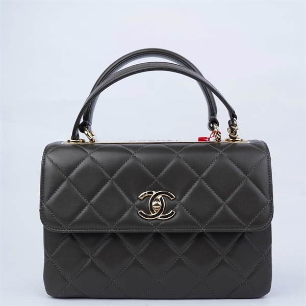 Túi Chanel Trendy xanh rêu (23726624) sz25 (BQ) KG+