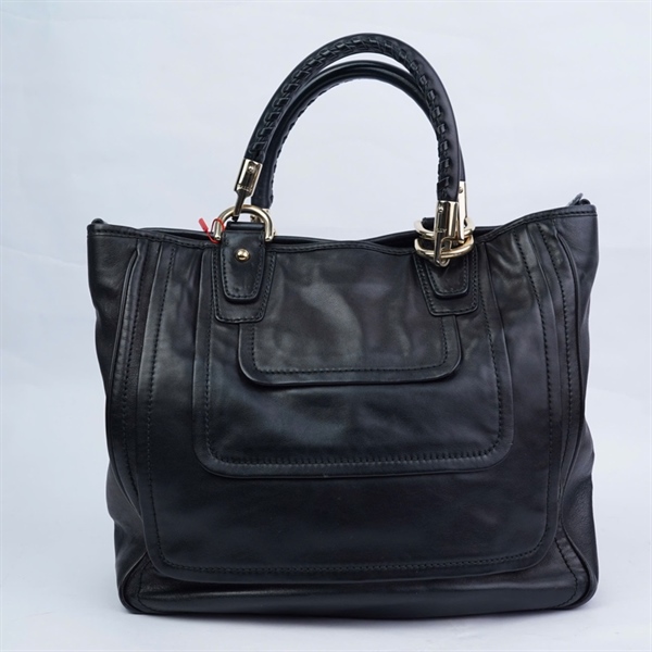 Túi Bally tote đen sz30 (HN) KG+